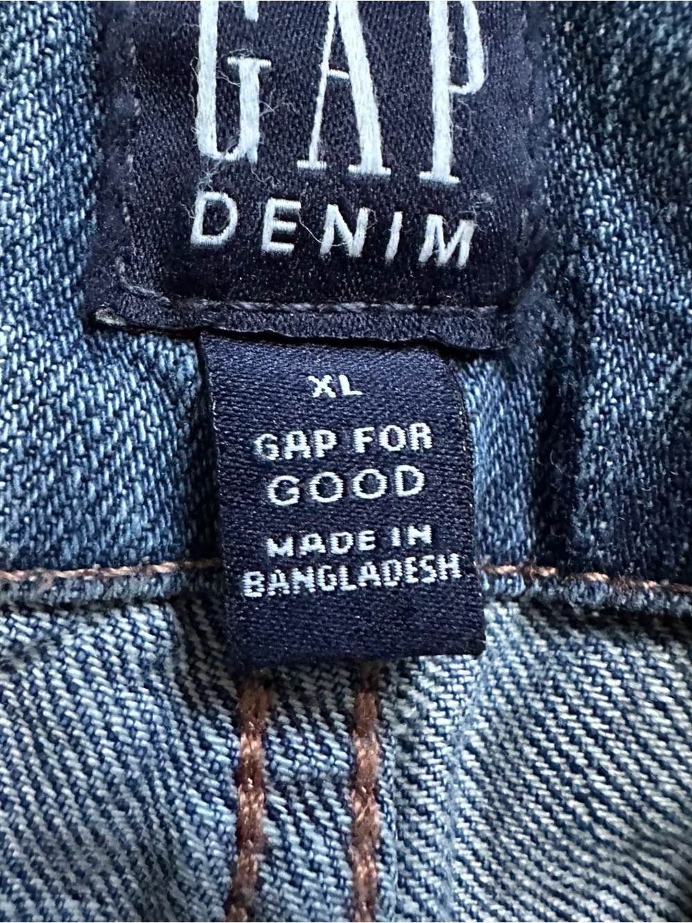 GAP Women's Denim Overalls in Blue - Picture 5 of 6